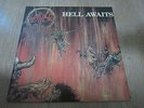 Slayer - Hell Awaits Vinyl LP 1992 Insert