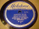 JAZZ EDDIE LANG JOE VENUTI ALL STAR ORCH Farewell Blues MELOTONE 12277