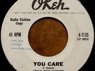 JOLLY BOY SHEPARD You Care RARE R&B POPCORN 45 OKEH hear
