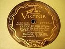 JAZZ RED & HIS BIG TEN I'm Tickled Pink With A Blue-Eyed VICTOR 23026