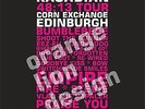 Kasabian 48:13 Tour Edinburgh 2015 Corn Exchange Set List Poster