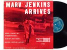 MARVIN JENKINS TRIO: MARV JENKINS ARRIVES orovox LP / private jazz piano MONO