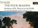 ZRG 654 OVAL ARGO - VIVALDI - THE FOUR SEASONS - MARRINER ASMF