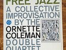 ORNETTE COLEMAN w/ERIC DOLPHY-FREE JAZZ-DIE-CUT COVER-PROMO-1364-LP-NM
