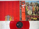 BEATLES SGT.PEPPER'S LONELY HEARTS CLUB BAND EMI/ODEON JAPAN OBI CLEAR RED LP