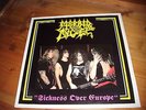 MORBID ANGEL - Sickness Over Europe live 1991  LP clear vinyl death metal