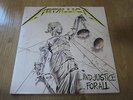 METALLICA  And Justice For All Double Vinyl LP 1988 INSERT