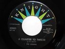 ROBINS 45 A quarter to twelve / Pretty little dolly KNIGHT VG++ Doowop bb2945
