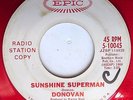 DONOVAN Sunshine Superman RARE RED VINYL 45 Jimmy Page John Paul Jones w 3500