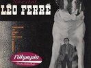 Rare 33 T LEO FERRE Rare RECITAL Enregistré à l’OLYMPIA 1955 OSX 109