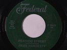 HERB HARDESTY: Perdido Street / Adam And Eve 45 (later press) rare Soul