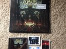 GHOST Meliora HOT TOPIC Gray Smoke LP + BEST BUY CD w/ BONUS TRACKS & CARDS new