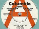 GENE VINCENT & THE SHOUTS*PRIVATE DETECTIVE*DEMO*LISTEN TO IT