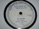 BRUZ FLETCHER My Doctor / Nympho Dipso Ego Maniac 78 LIBERTY L-181
