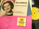 ERNA BERGER / SCHERZER - HUGO WOLF - DGG LPE 17058 lp