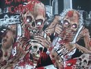 CANNIBAL CORPSE - BUTCHERING CHICAGO 1992  (250 COPIES) RED WHITE SPLATTER