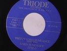LORD SUNDANCE: Pretty Lord Sundance / Part 2 45 rare Soul