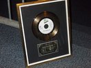 Real  KC and the Sunshine band GOLD RECORD PLAQUE