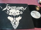 VENOM BLACK METAL LP COMBAT LABEL MX8030 RARE METAL VG+/VG+ FROM 1985
