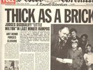 Jethro Tull Thick As A Brick UK NEWSPAPER SLEEVE Chrysilis Vinyl LP