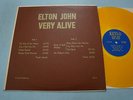 Elton John Very Alive LP NM- EJ-1 Keylo Yellow Vinyl