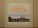 Pierre Fournier  Bach Suites for Cello Solo 3 & 4  Archiv 198 187 Stereo LP