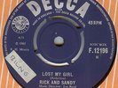RICK AND SANDY***LOST MY GIRL***BEAT***MOD***LISTEN TO IT