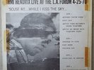 Jimi Hendrix Scuse Me While I Kiss Sky Live LA Forum 4/25/70 2 LPs Rubber Dubber