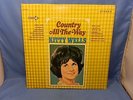 Vtg Kitty Wells Country All The Way Single LP 33 Decca DL 74776 Stereo