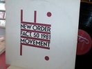 New Order: Movement LP Fact 50 1981