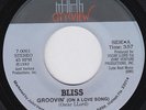 BLISS Groovin On A Love Song BOOGIE BANGER M- 45 modern soul disco northern soul