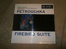 Stravinsky Petrouchka Firebird Suite Monteux RCA SB-2037 Silver/Red Lp.