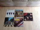 Beatles x 5 albums p p me.help.abbey rd. rubber soul.srg peppe