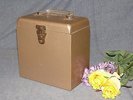 Early Metal Amfile Platter-pak ORIG INSERTS RECORD Carrying Case & VTG Records