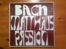 ETERNA  826141 / 44 BACH - St. Matthew - MAUERSBERGER - Matthäus Passion 1971