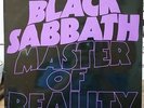BLACK SABBATH - MASTER OF REALITY [LP] 1973 UK WWA 008 RARE MISPRINT REISSUE