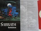 LP BLACK SABBATH Forbidden (Re) BRAZIL IRS 830620 - RED VINYL + Bonustrack