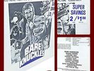 SEALED 1977 BARE KNUCKLES SOUNDTRACK  GUCCI Press 303 OST Vic Caesar