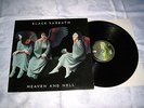 LP - Black Sabbath / Heaven and Hell - 1980 MINT - cleaned
