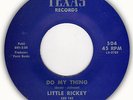 Funky Soul Record by Little Rickey on Texas Records Out of Houston, Texas