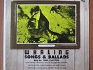 WHALING SONGS & BALLADS Paul Clayton LP 1963 STINSON SLP 69 Red Vinyl