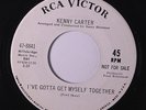 KENNY CARTER: I've Gotta Get Myself Together / Showdown 45 (dj) rare Soul