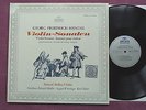 ARCHIV stereo 2 LP, HÄNDEL: Violin Sonatas, MELKUS, MÜLLER, WENZINGER, NM