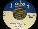 THE RAYS 45 Tippity Top Moo-Goo-Gai-Pan DOO WOP R&B 1955 Chess DJ COPY RARE*