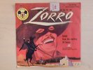 Official Mickey Mouse Club Records Walt Disney's ZORRO 45 RPM 50s