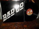 BAD CO by BAD COMPANY ORIG 74 S/T DEBUT LP FREE MOTT THE HOOPLE KING CRIMSON EX+