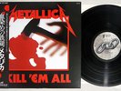 METALLICA KILL 'EM ALL NEXUS K25P-438 Japanese Pressing OBI Vinyl LP