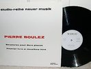 Pierre Boulez Structures pour deux pianos ORIG German WERGO 60011 LP