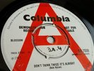 HEINZ DON'T THINK TWICE IT'S ALRIGHT UK 1965 COLUMBIA DEMO DB7559 TOP NR MINT 7