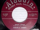 MARVIN & JOHNNY Smack Jack / You're In My Heart RHYTHM & BLUES Popcorn 45 w3291